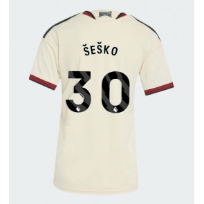 Manchester United Benjamin Sesko #30 Tredjetrøje Dame 2026-27 Kortærmet